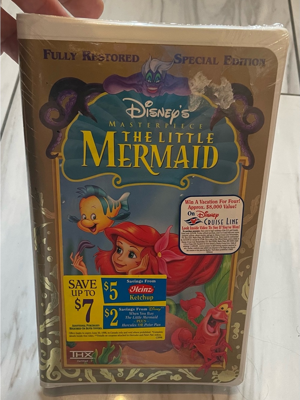 The Little Mermaid VHS "Fully Restored Special Edition"